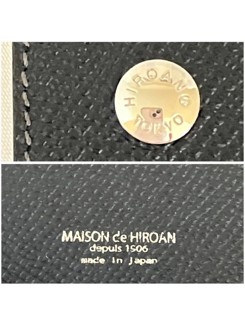 Classic Japan Black Saffiano Card & Key Holder